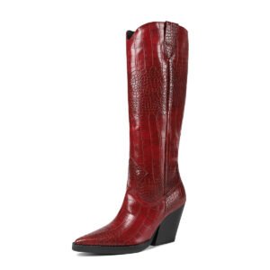 Women's High Heels Knee High Boots Winter Fashion Boots