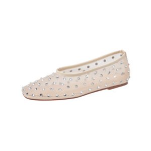 Ladies' Rhinestone Mesh Lightweight Flat Skate Shoes Breathable  Suitable Daily Wear casual Women's Shoes
