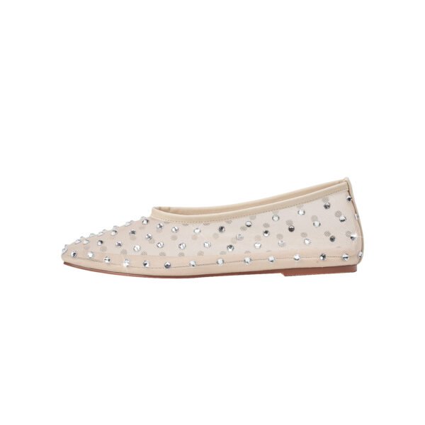 Ladies' Rhinestone Mesh Lightweight Flat Skate Shoes Breathable  Suitable Daily Wear casual Women's Shoes - 图片 5