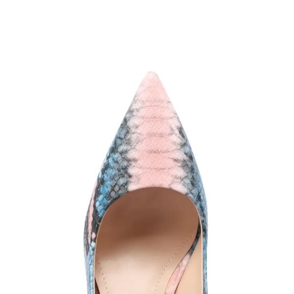 Ladies' Snake Skin Printed High Heels Sexy Pointed Thin High Heels Party Dress High Heels - 图片 5