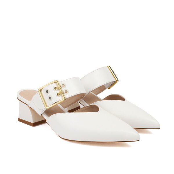 Pointed Toe High Heels Ladies' Solid Color Elegant Sandals Formal Casual Shoes - 图片 10